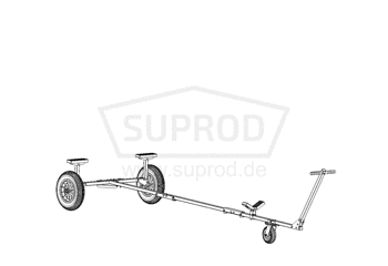 SUPROD TR350-L-LU szállítókocsi